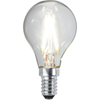 LED Lamp E14 P45 Clear