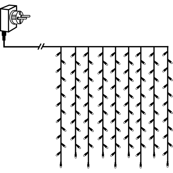 Curtain Lights Serie MicroLED