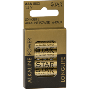 Battery AAA 1,5V Power Alkaline