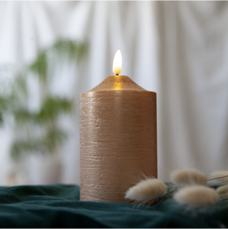 LED Pillar Candle Flamme