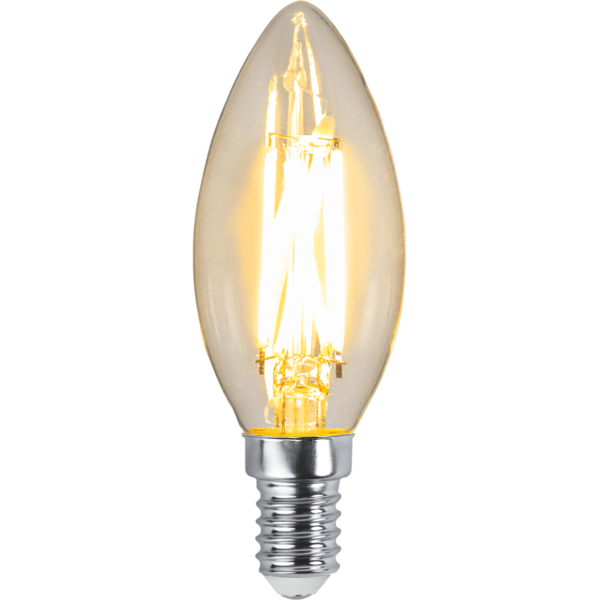LED Lamp E14 B35 Clear Dim to Warm