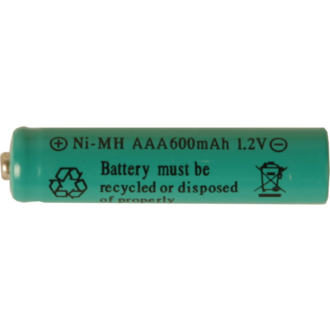 Rechargeable Battery AAA 1,2V 600mAh Ni-MH