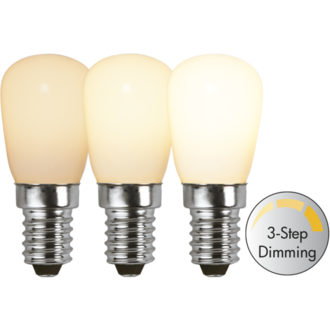 LED Lamp E14 ST26 Opaque Filament RA90 3-step