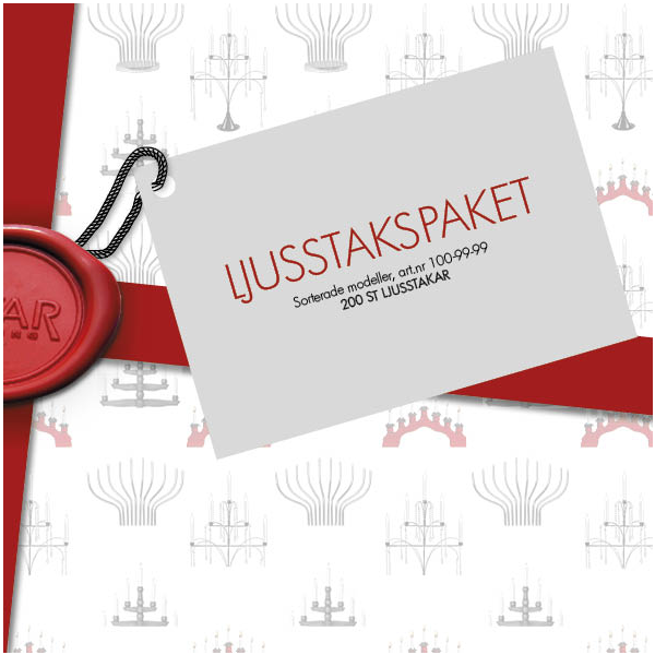Candlestick 200 st sorterade ljusstakar - paket