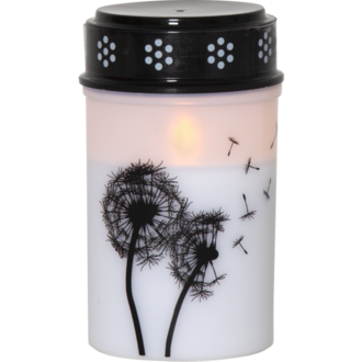 LED Memorial Candle Dandelion