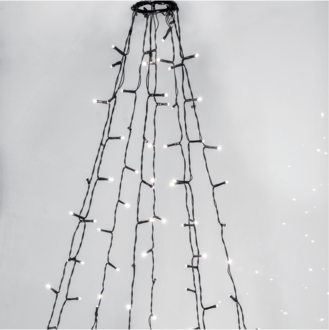 Christmas Tree Light Crispy Ice White