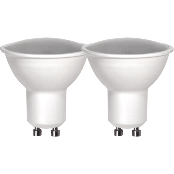 LED Lamp GU10 2 Pack Spotlight Basic