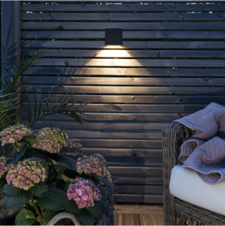 Solar Wall Lantern Wally Cube