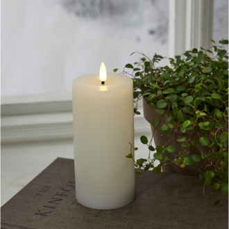 LED Pillar Candle Flamme Flow