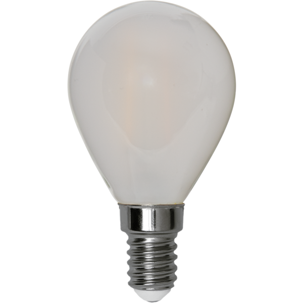 LED Lamp E14 P45 Frosted 2-pack