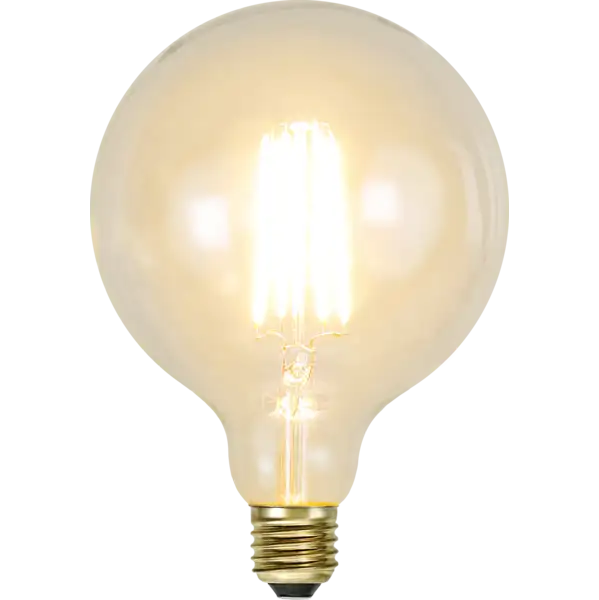LED-lampa E27 Glob 125 Soft Glow