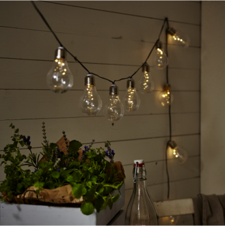 Solar Light Chain Glow