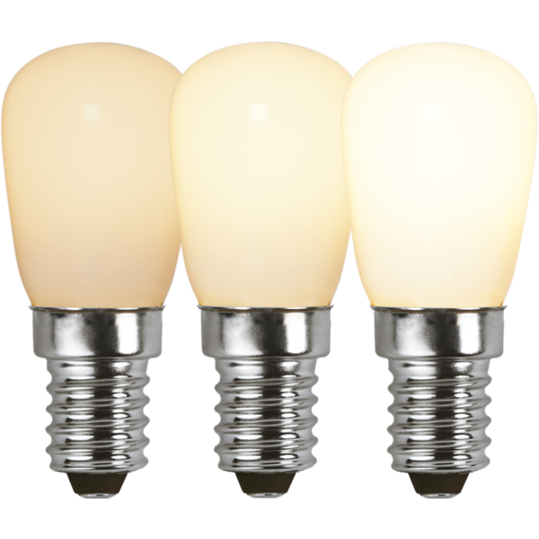 LED-lampa E14 Päronlampa Opaque fil RA90 3-step