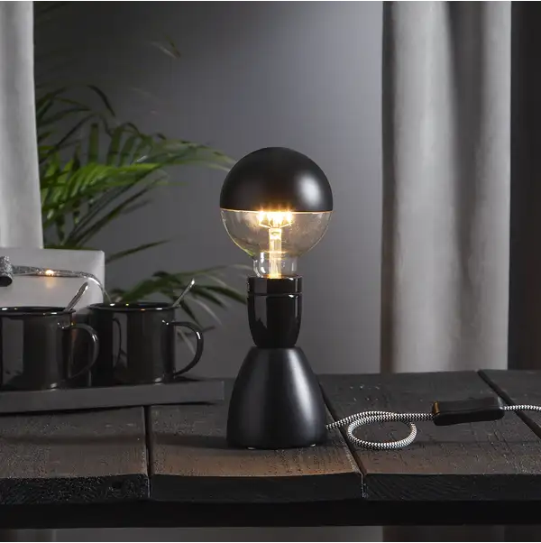 LED-lampa E27 Glob 95 Top Coated