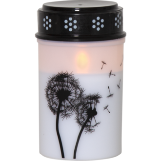 LED Memorial Candle Dandelion