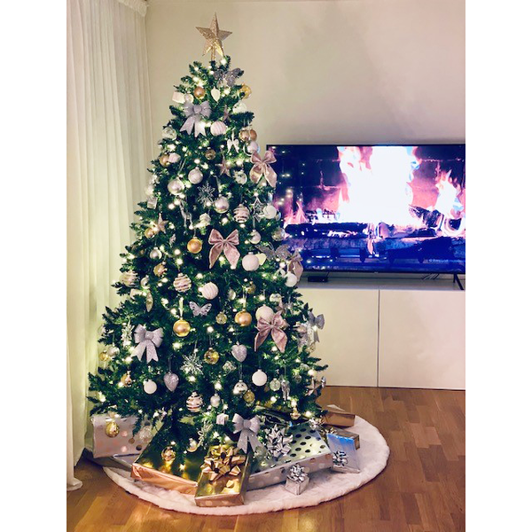 Christmas Tree w LED Calgary Christmas & decorative lighting for