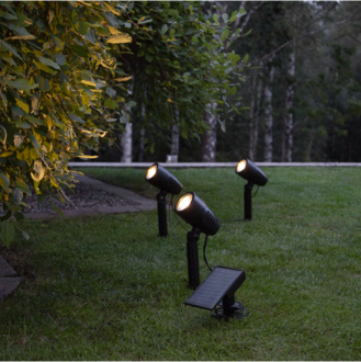 Solar Spotlight Powerspot x 3