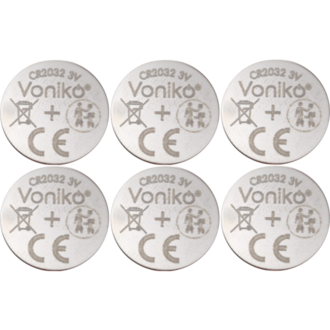Battery 6 Pack CR2032