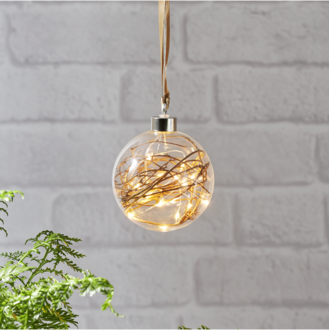 Glass Bauble Glow