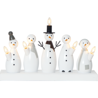 Candlestick Snowman