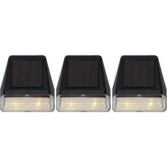 Solar Wall Lantern 3 pack Wally Mini