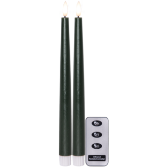 LED Dinner Candle 2 pack Flamme Slim