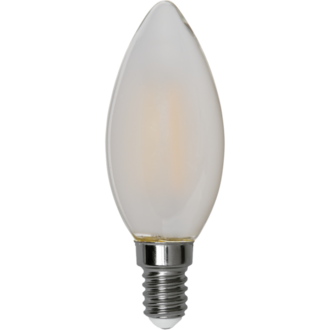 LED Lamp E14 C35 Frosted 2-pack