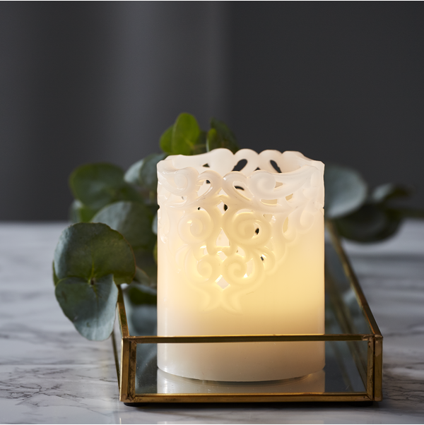 LED Pillar Candle Clary