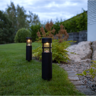 Solar Bollard 2 Pack Rundi