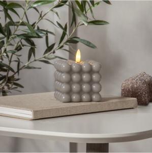 LED Pillar Candle Flamme Dot