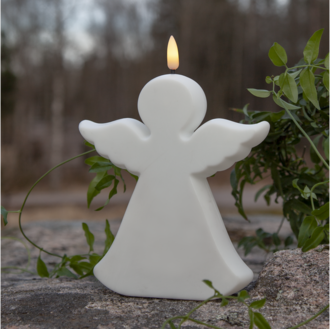LED Memorial Candle Flamme Angel