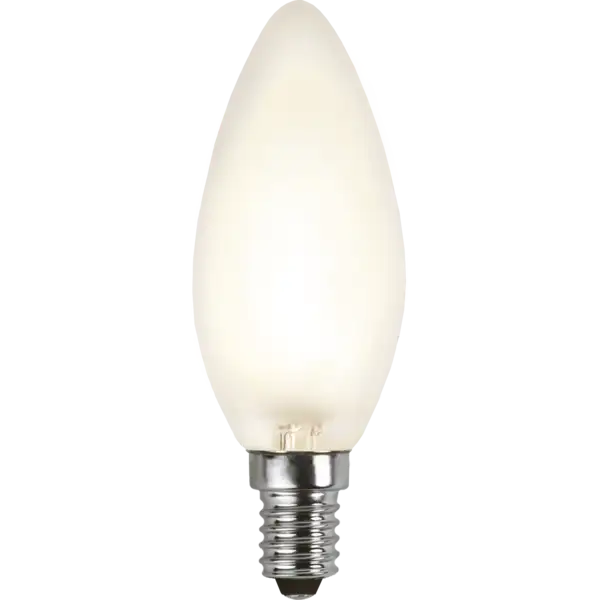 LED-lampa E14 Kron Frosted