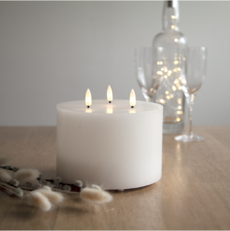 LED Pillar Candle Flamme