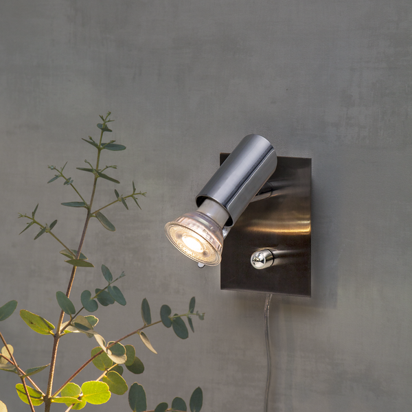 LED-lampa GU10 MR16 Spotlight Glass
