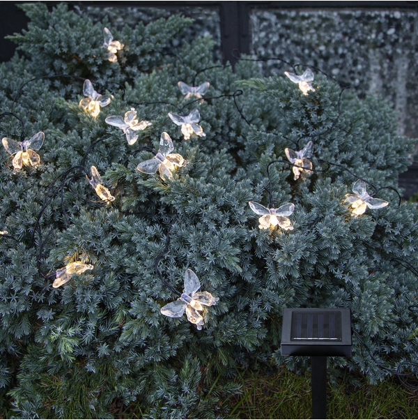 Solar Light Chain Papillon