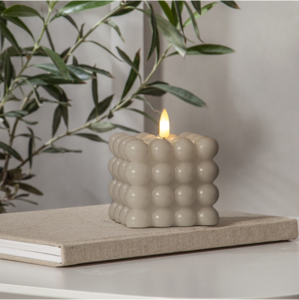 LED Pillar Candle Flamme Dot
