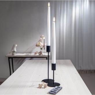 LED Dinner Candle 2 pack Flamme Slim