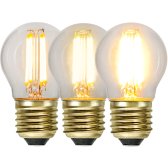 LED Lamp E27 G45 Soft Glow 3-step memory