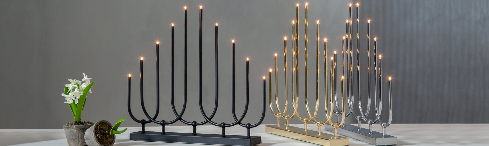 Candlesticks Metal