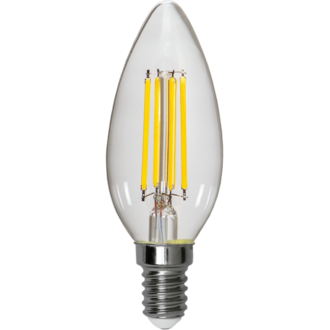 LED Lamp E14 C35 Clear