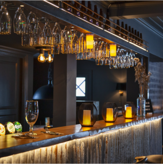LED Pillar Candle Diner Extra