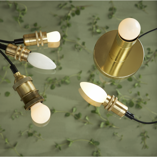 LED Lamp E27 G45 Opaque Fil RA90 3-step memo