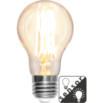 LED Lamp E27 A60 Sensor clear