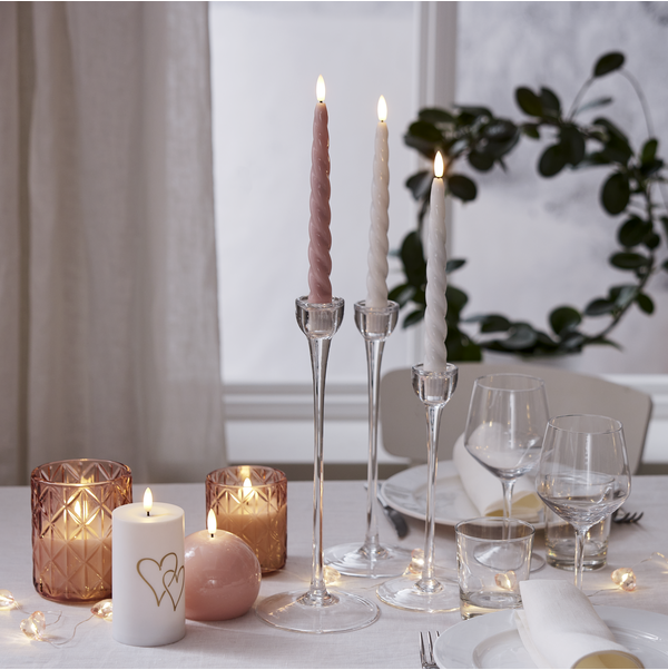 LED Dinner Candle 2 pack Flamme Shine