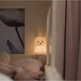 LED Nightlight Functional Bunny