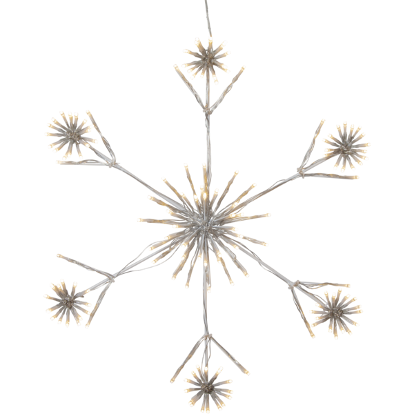 Silhouette Flower Snowflake