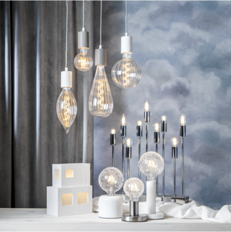 LED Lamp E27 G95 Decoled Line