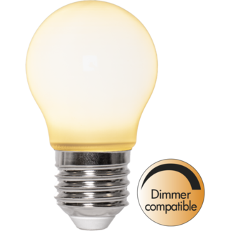 LED Lamp E27 G45 Opaque filament RA90