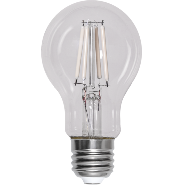 LED Lamp E27 A60 Clear White Filament