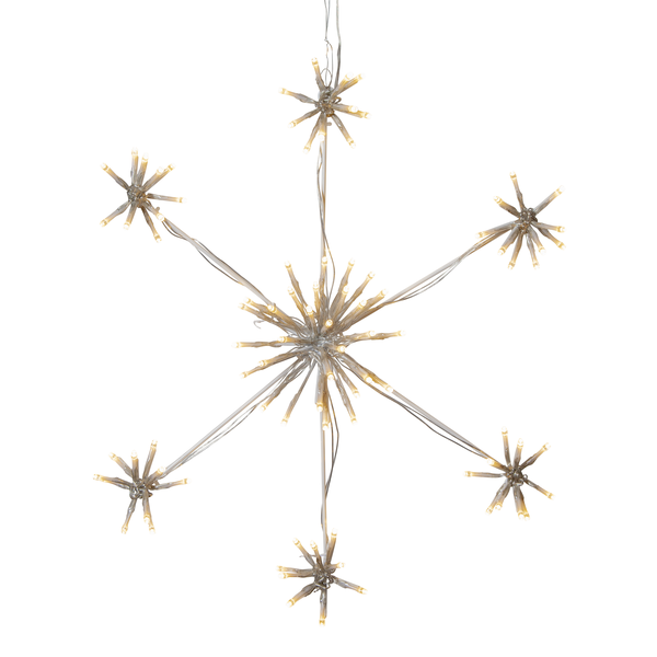 Silhouette Flower Snowflake